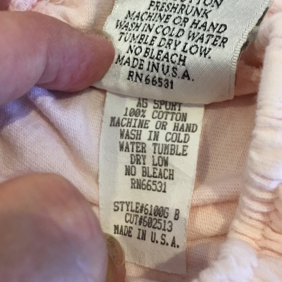 Soft Pastel Pink Comfort Leisure Shorts Elastic Waist NWOT preshrunk Cotton - Picture 12 of 14